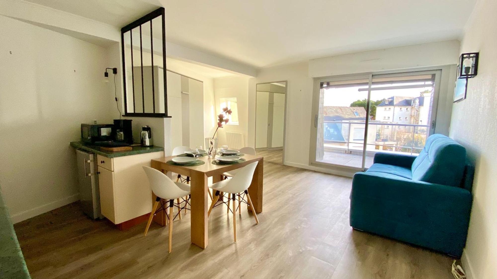 Appartement Avec Vue Mer Et Parking Bénodet المظهر الخارجي الصورة