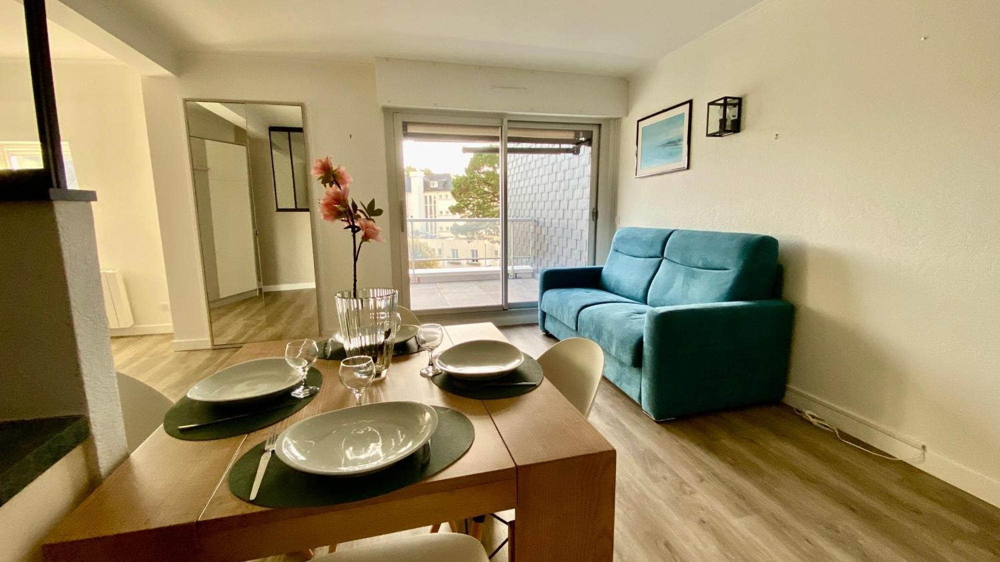 Appartement Avec Vue Mer Et Parking Bénodet المظهر الخارجي الصورة